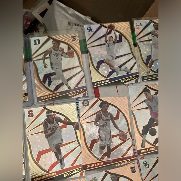 🔥🏀LOT (26) REVOLUTION HALO COLLEGIATE PANINI CARDS ROOKIES/VETS🔥🏀 - Picture 7 of 9